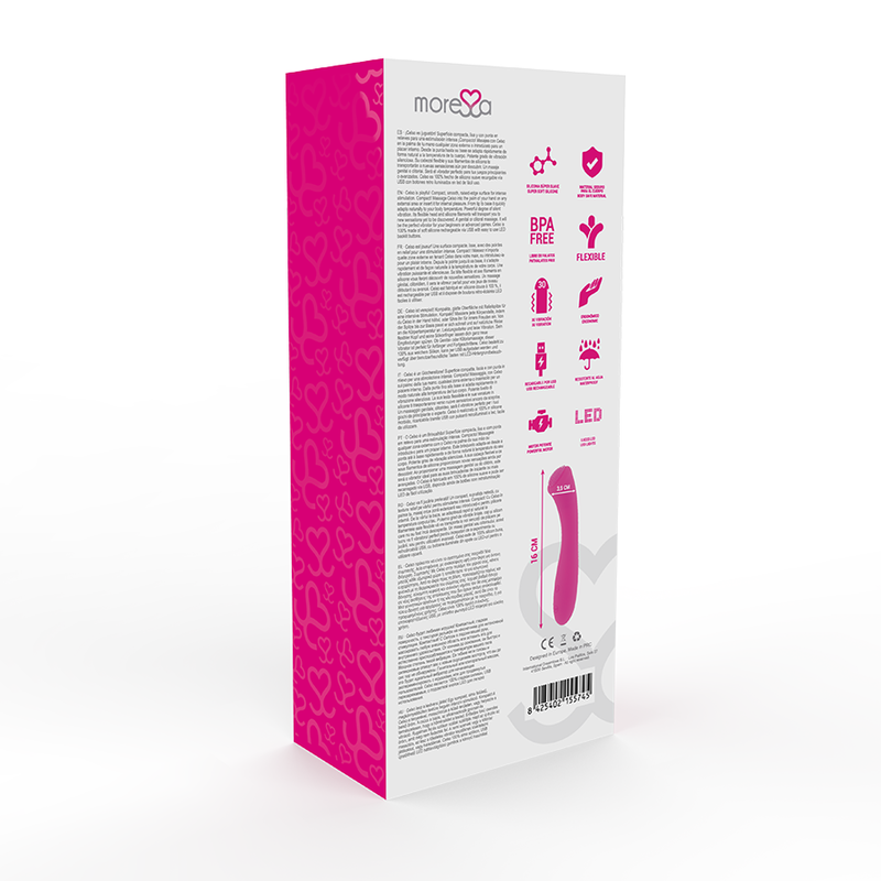 MORESSA - CELSO PREMIUM SILICONA RECARGABLE