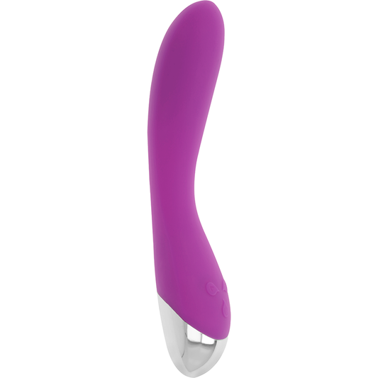 OHMAMA - VIBRADOR 6 MODOS Y 6 VELOCIDADES MORADO 20.5 CM