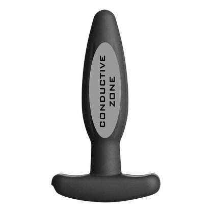 ELECTRASTIM - PLUG ANAL DE SILICONA NEGRO PEQUEÑO BALANCEADOR