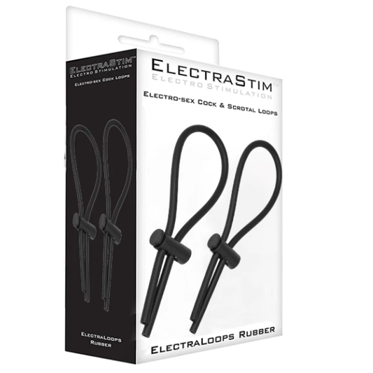 ELECTRASTIM - ADJ. ATADURAS DE GOMA PARA PENE Y ESCROTO