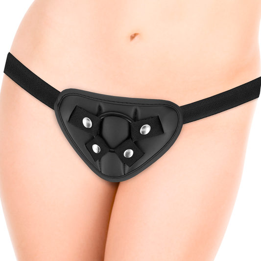 CYBER SILICOCK - JUDE STRAP-ON DE SILICONA LÍQUIDA CON 3 ANILLOS GRATIS 18 CM -O- 3.2 CM