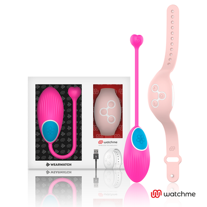 WEARWATCH - TECNOLOGÍA WATCHME CONTROL REMOTO HUEVO FUCSIA/ROSA
