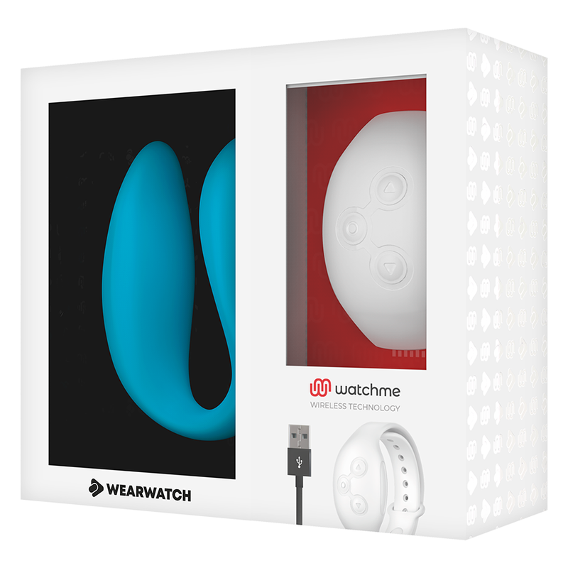 WEARWATCH - DUAL WATCHME INDIGO/SNOW TECHNOLOGY VIBRATOR