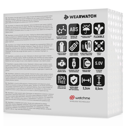 WEARWATCH - RELOJ CON TECNOLOGÍA DUAL PARA AGUA DE MAR/NIEVE CON VIBRADOR