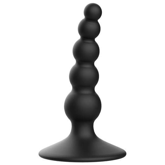 JUGUETES ADICTO - PLUG SEXUAL ANAL 10 CM NEGRO